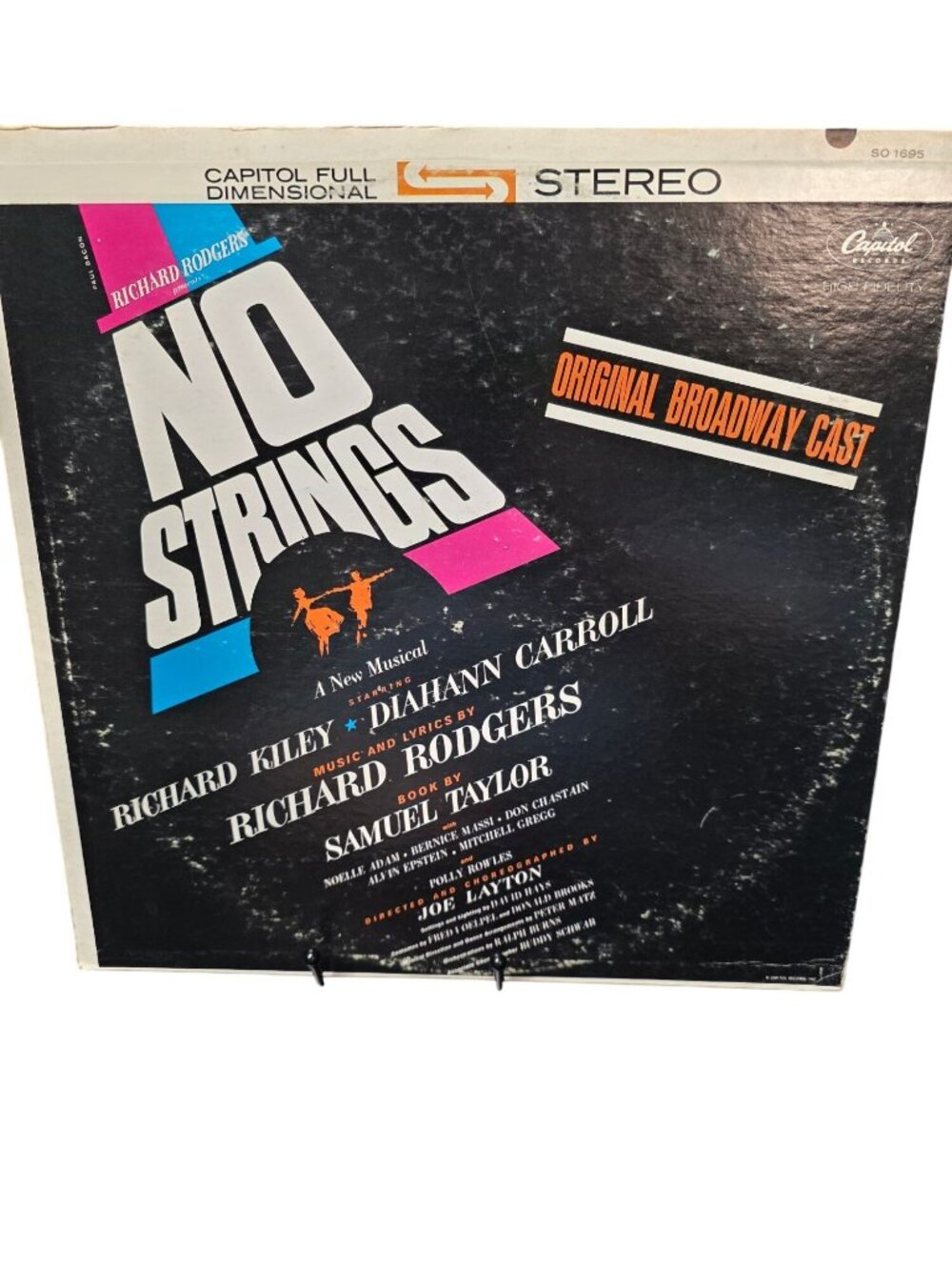 1962 No Strings Original Broadway Cast Recording LP Vinyl